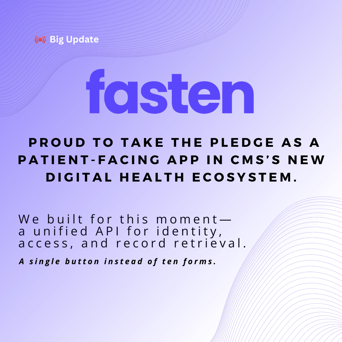 Fasten Health Pledges to CMS Interoperability Framework